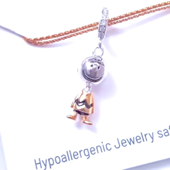 Charlie Brown S925 Sterling Silver charm Pandora compatible - Picture 2 of 6
